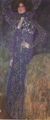 Gustav Klimt Portrait of Emilie Floge (mk20) Norge oil painting art